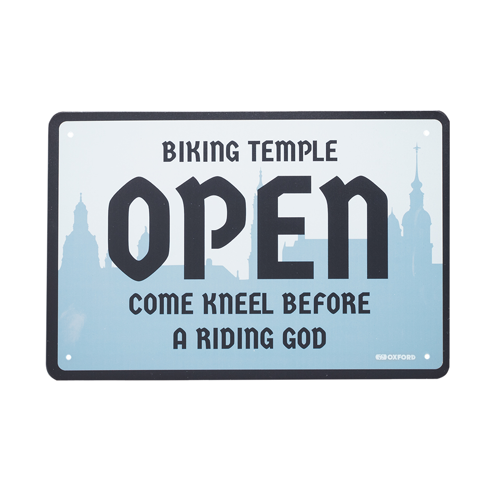 Oxford Oxford Garage Metal Sign Temple